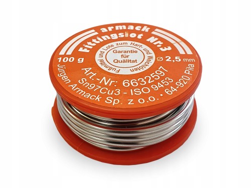 armack Lut miękki Nr 3 średnica 2,5 mm 100g