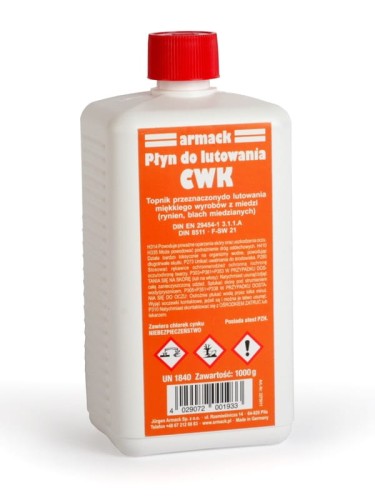 armack Płyn do lutowania miękkiego CWK 1000g