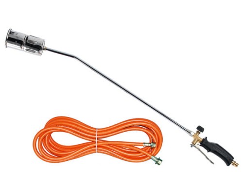 Palnik 1-dyszowy turbo 60 mm do papy + wąż