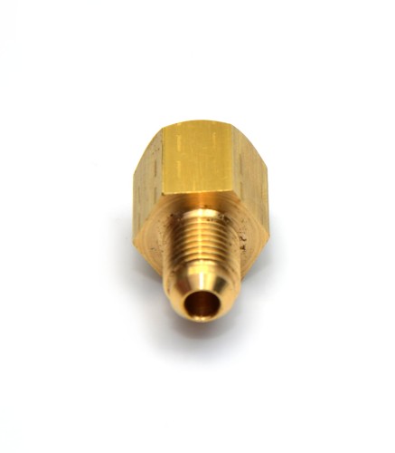 Przejściówka redukcja do azotu 1/4" SAE x G1/4 z uszczelką